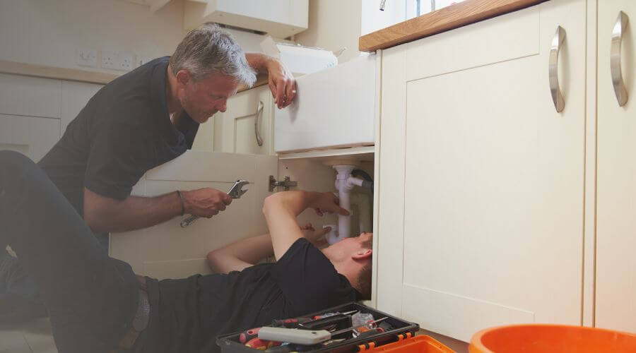 Professional burst pipe repair services in Everest, KS